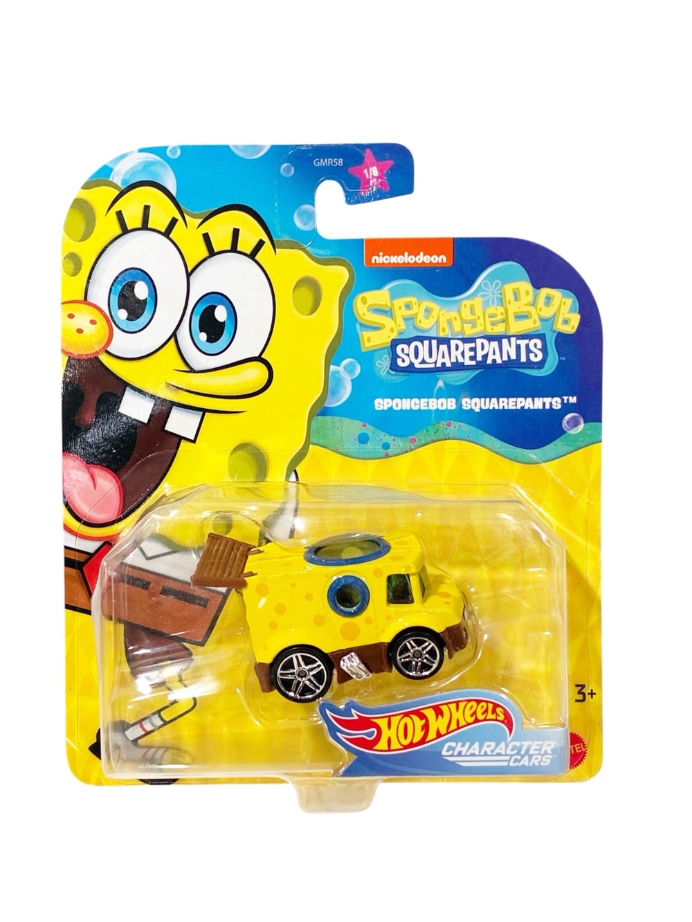 Hot Wheels Spongebob Squarepants - Character Cars 1/6 - Toy New in Package